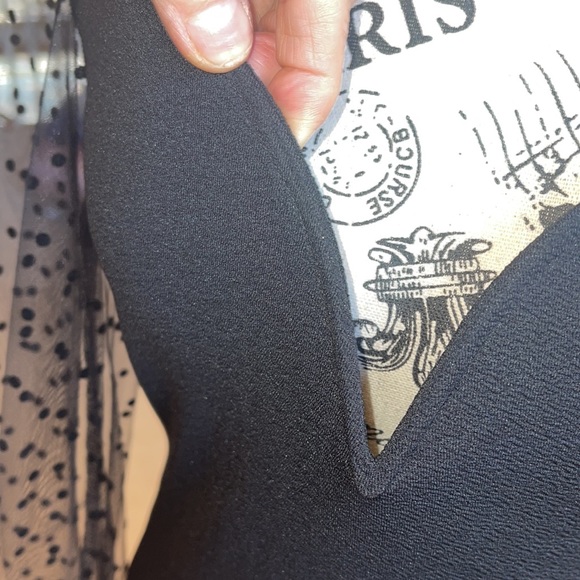 Black Cocktail Dress - Picture 5 of 9